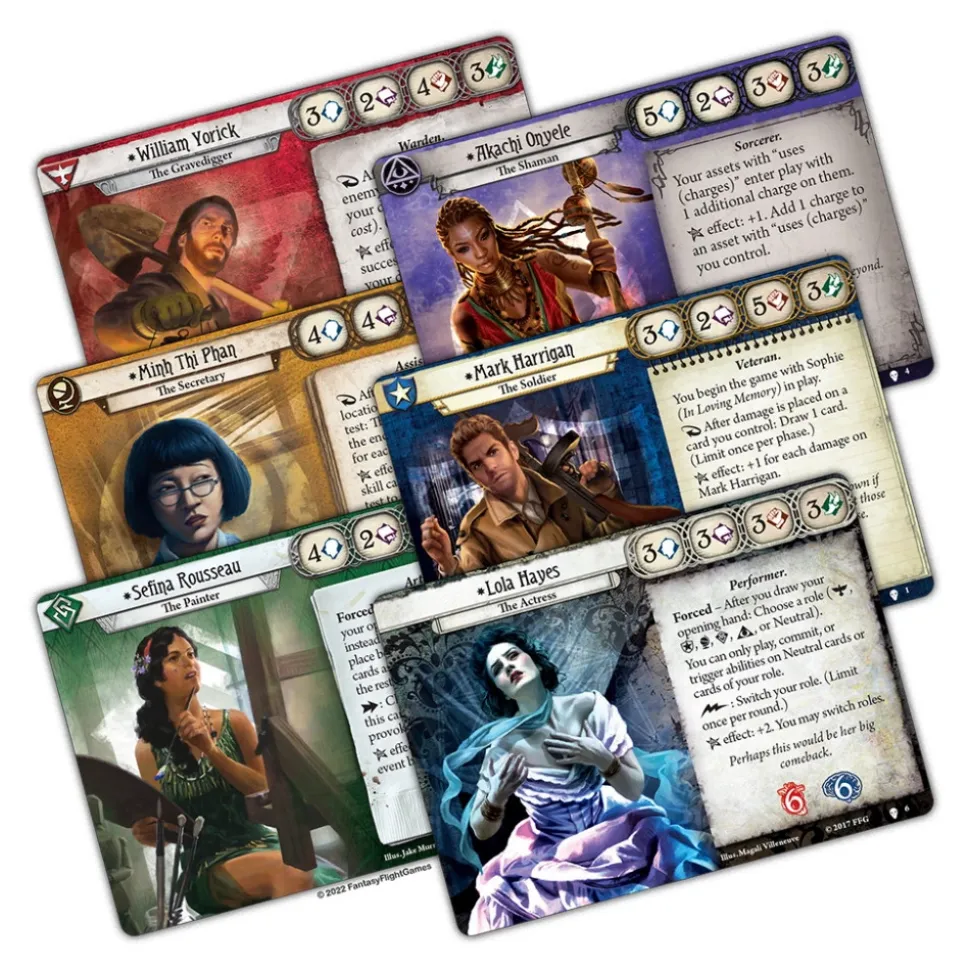 Arkham Horror: Tcg - The Path To Carcosa Investigator Expansion