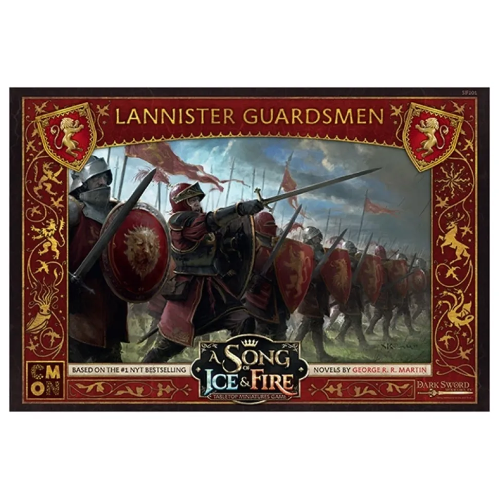 A Song Of Ice & Fire: Tabletop Miniatures Game - Lannister Guardsmen (Exp.)