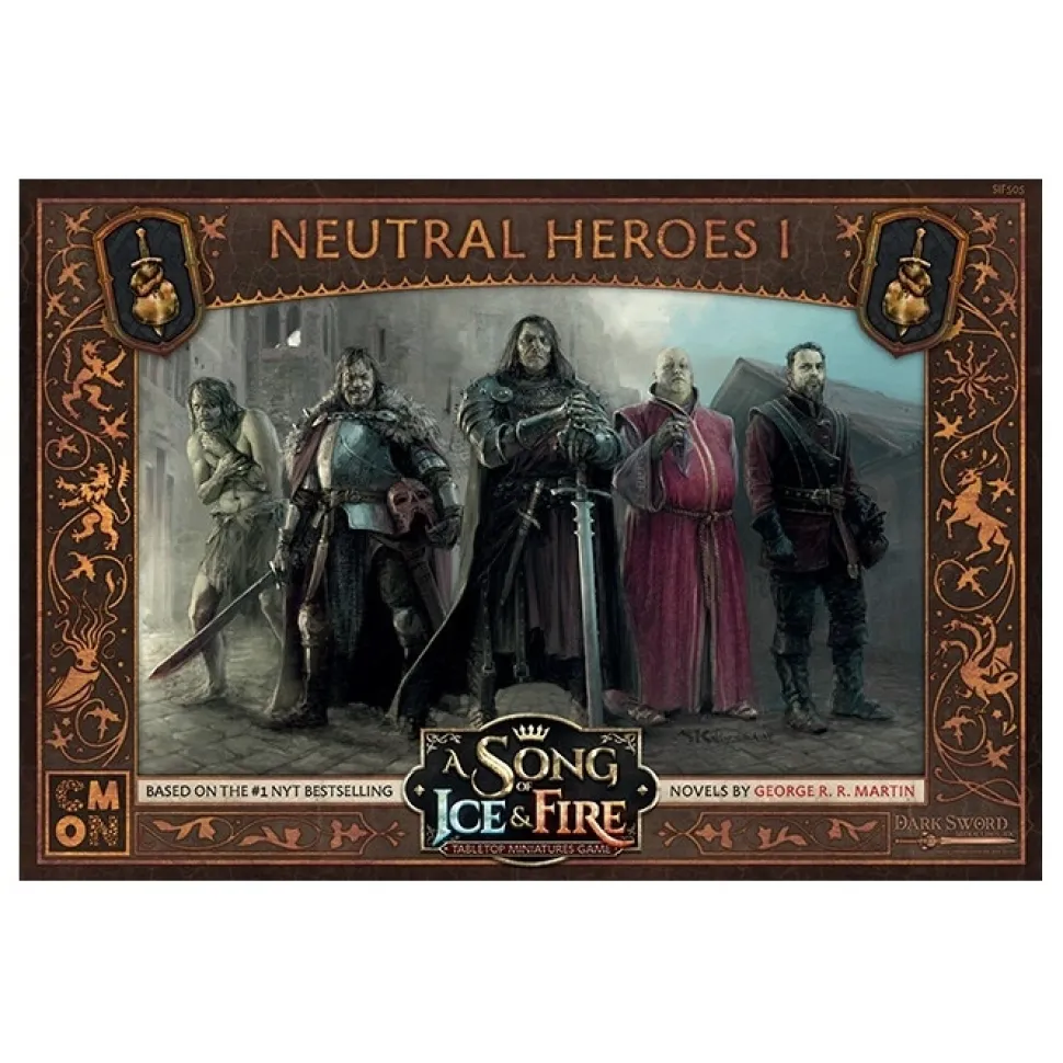 A Song Of Ice & Fire: Tabletop Miniatures Game - Neutral Heroes #1 (Exp.)