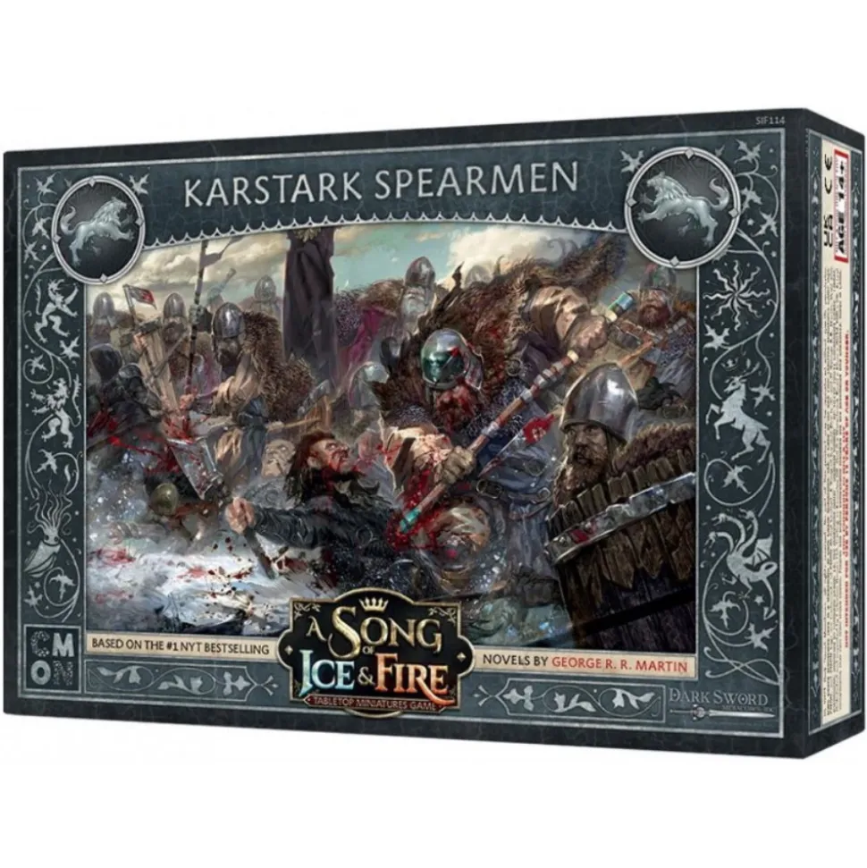 A Song Of Ice & Fire: Tabletop Miniatures Game - Karstark Spearmen (Exp.)
