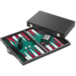 Backgammon Medium Green