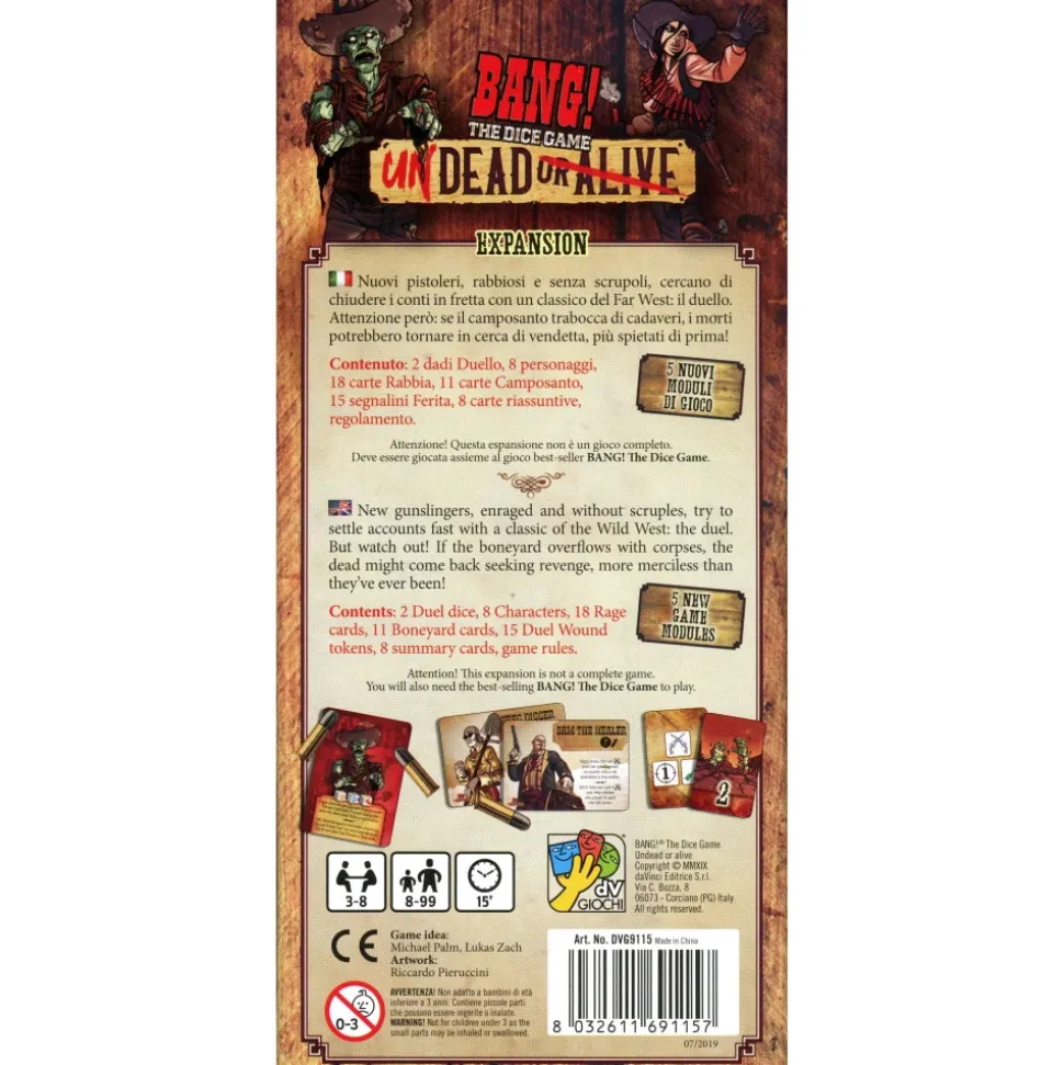 Bang! The Dice Game: Undead Or Alive (Exp.)