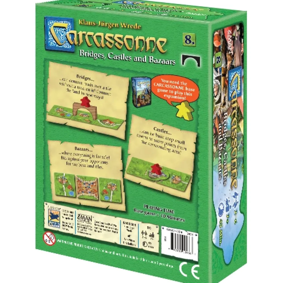 Carcassonne: Bridges, Castles, & Bazaars (Exp.) (Eng)