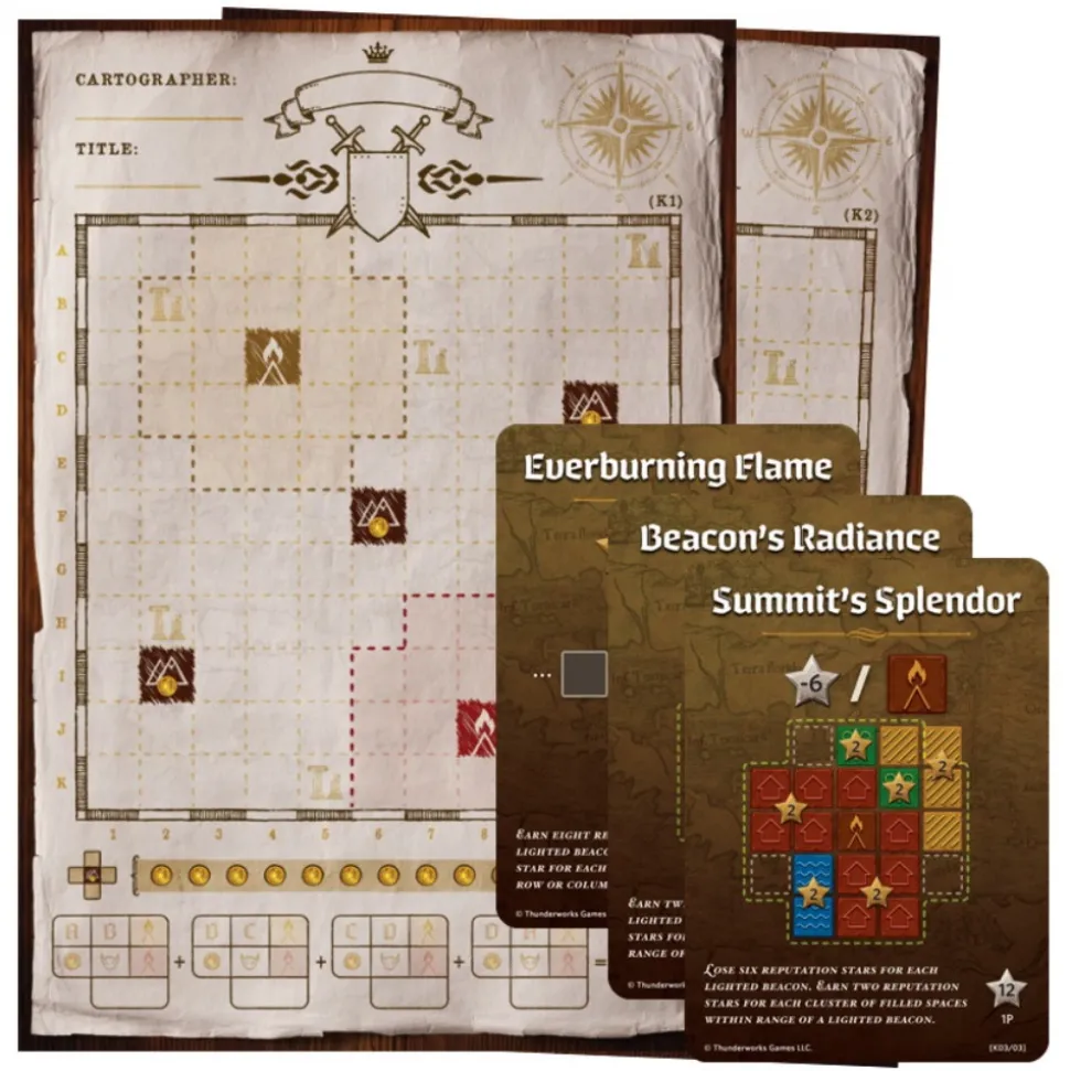 Cartographers: Kethra''S Steppe - Redtooth & Goldbelly (Exp.)