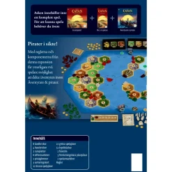Catan: Aventyrare & Pirater 5-6 Spelare (Exp.)