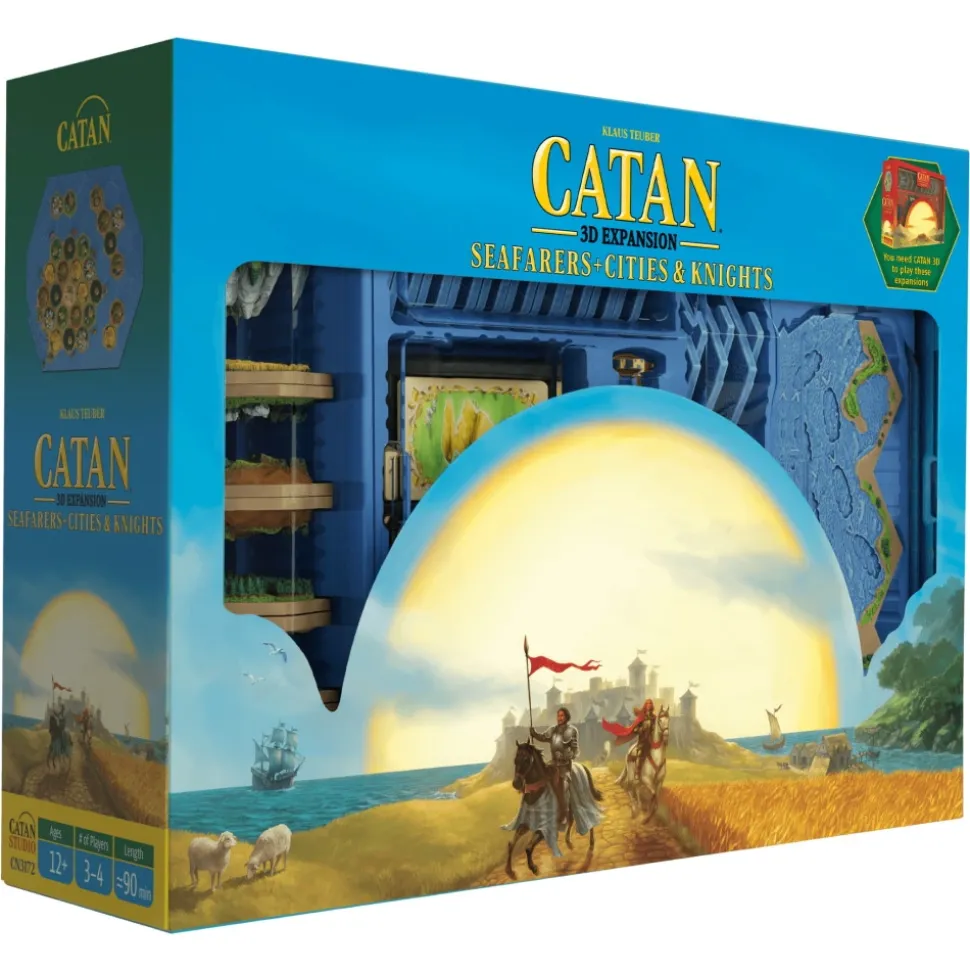 Catan 3D Edition: Seafarers + Cities & Knights (Exp.) (Eng)