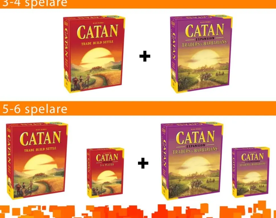 Catan (5Th Edition): Traders & Barbarians (Exp.)