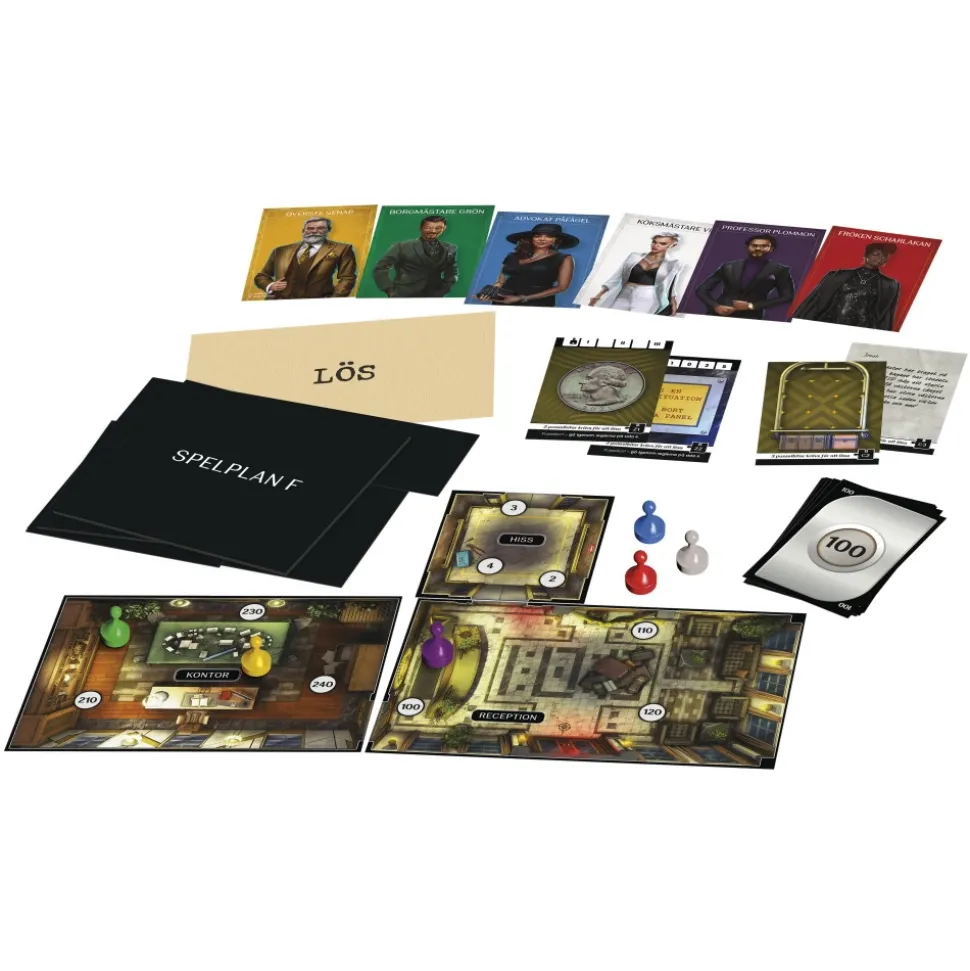 Cluedo Flykt - Midnattshotellet