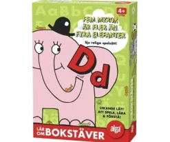 Fem Myror Ar Fler An Fyra Elefanter - Bokstaver
