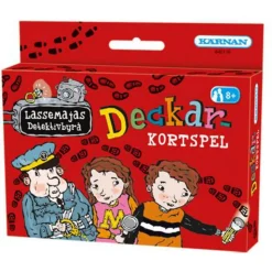 Lassemajas Detektivbyra Deckar-Kortspel