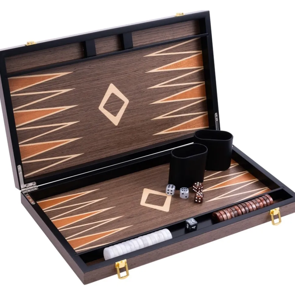 Longfield Backgammon Large Walnut