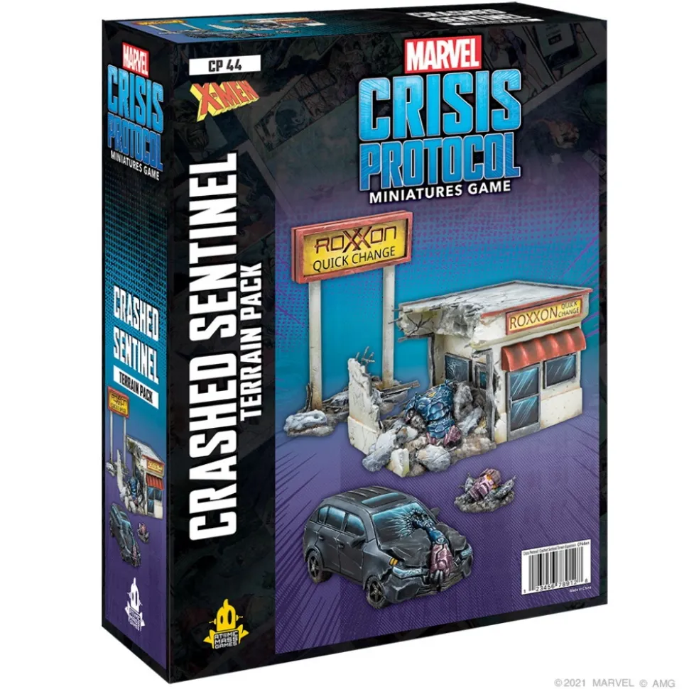 Marvel: Crisis Protocol - Crashed Sentinel Terrain Pack (Exp.)
