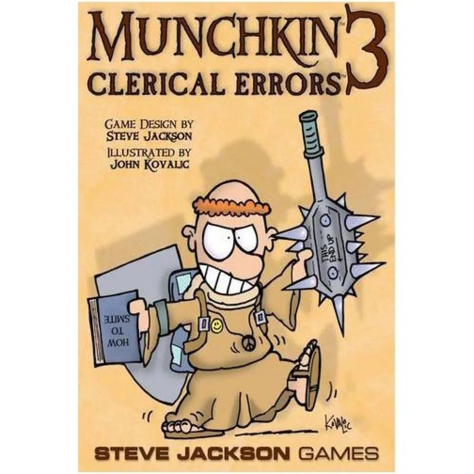 Munchkin 3 - Clerical Errors (Exp.)