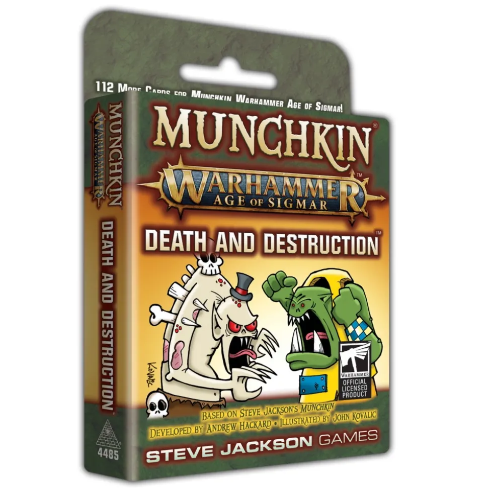 Munchkin Warhammer: Age Of Sigmar - Death And Destruction (Exp.)