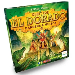 Quest For El Dorado: Dangers & Muisca (Exp.) (Swe)