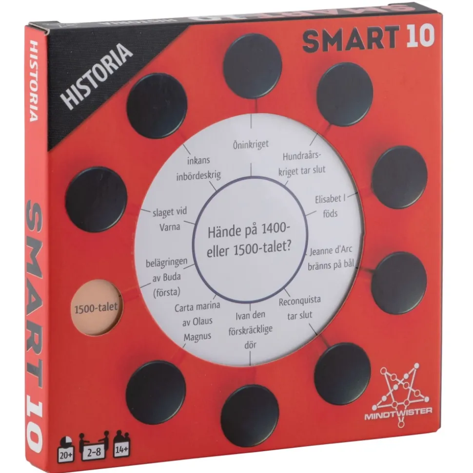 Smart 10: Fragekort Historia (Exp.)
