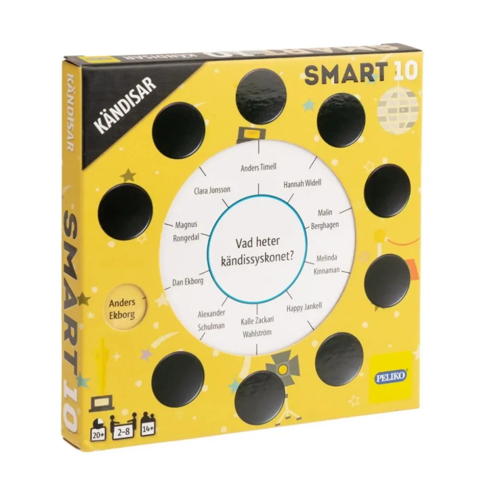 Smart 10: Fragekort Kandisar (Exp.)