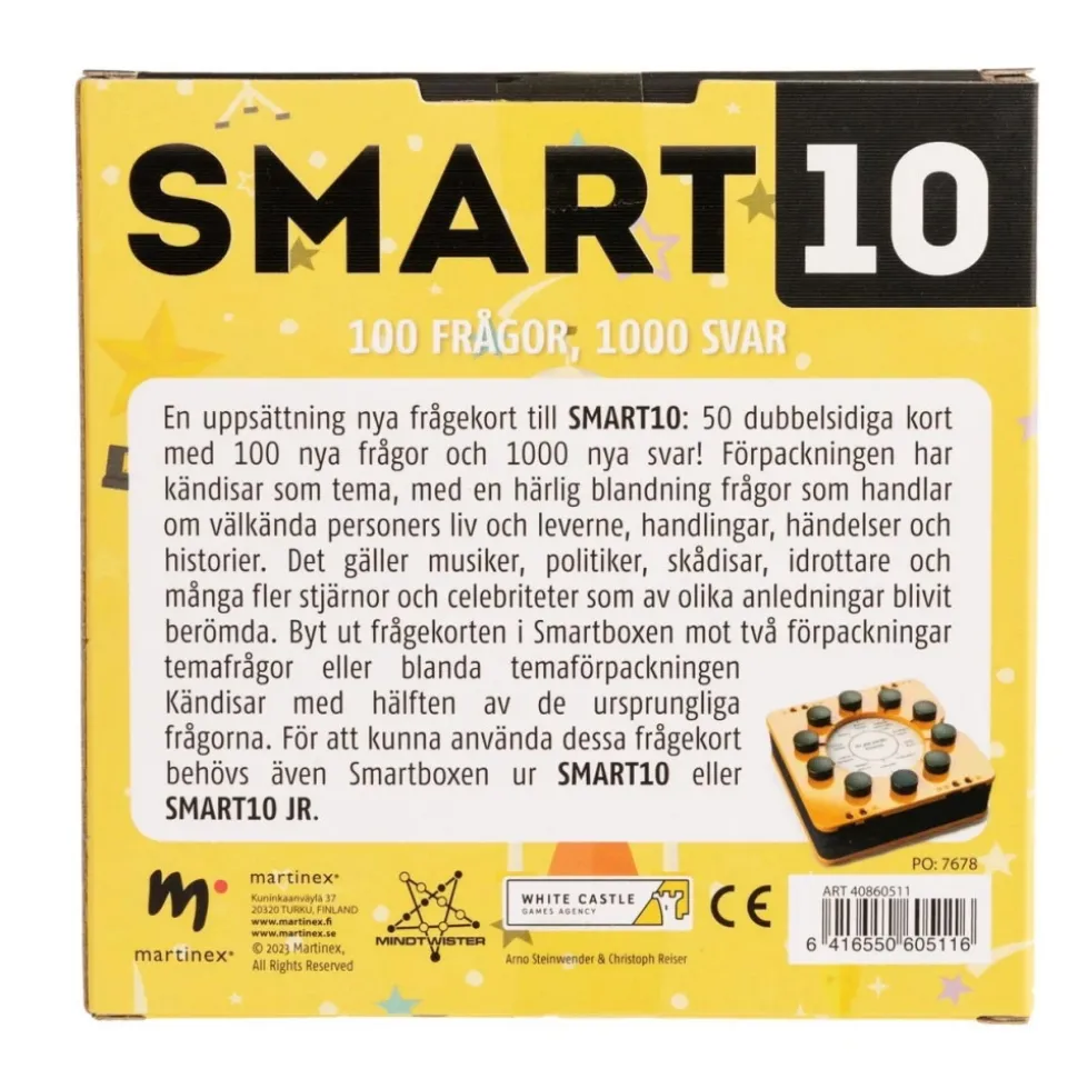 Smart 10: Fragekort Kandisar (Exp.)