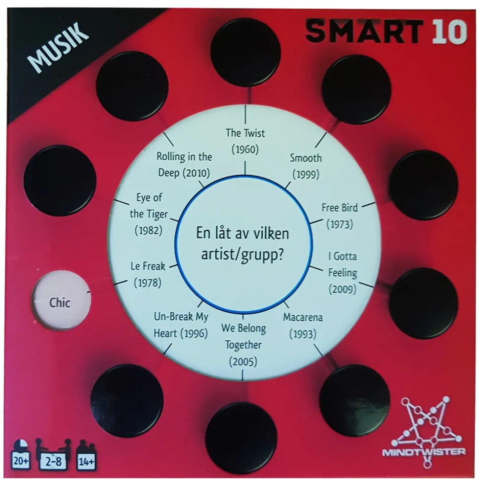 Smart 10: Fragekort Musik (Exp.)